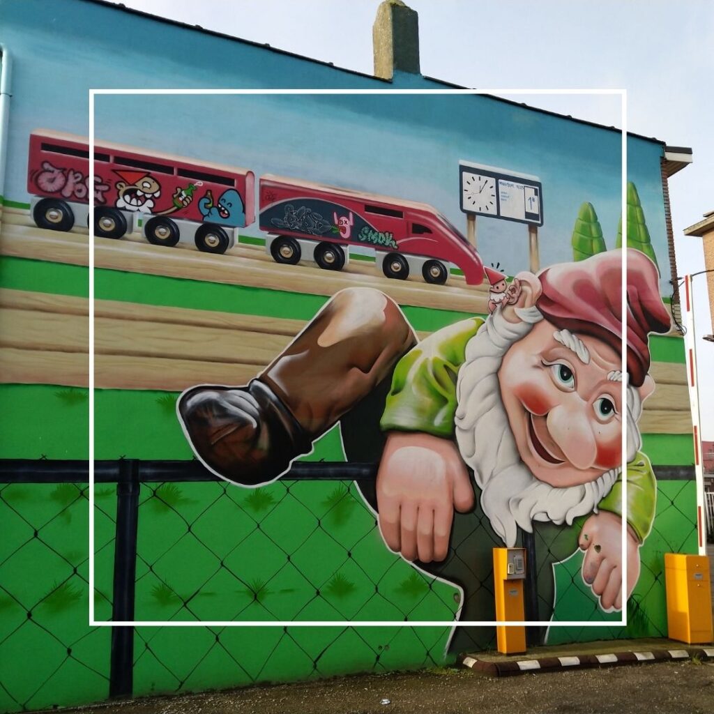 Zomerblog: kunst op straat - streetart uit Merksem